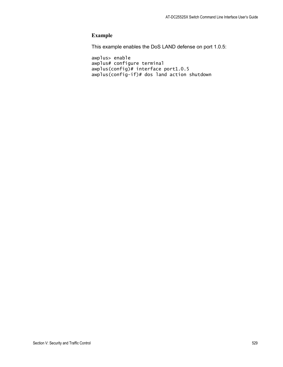 Allied Telesis AT-DC2552XS User Manual | Page 529 / 550