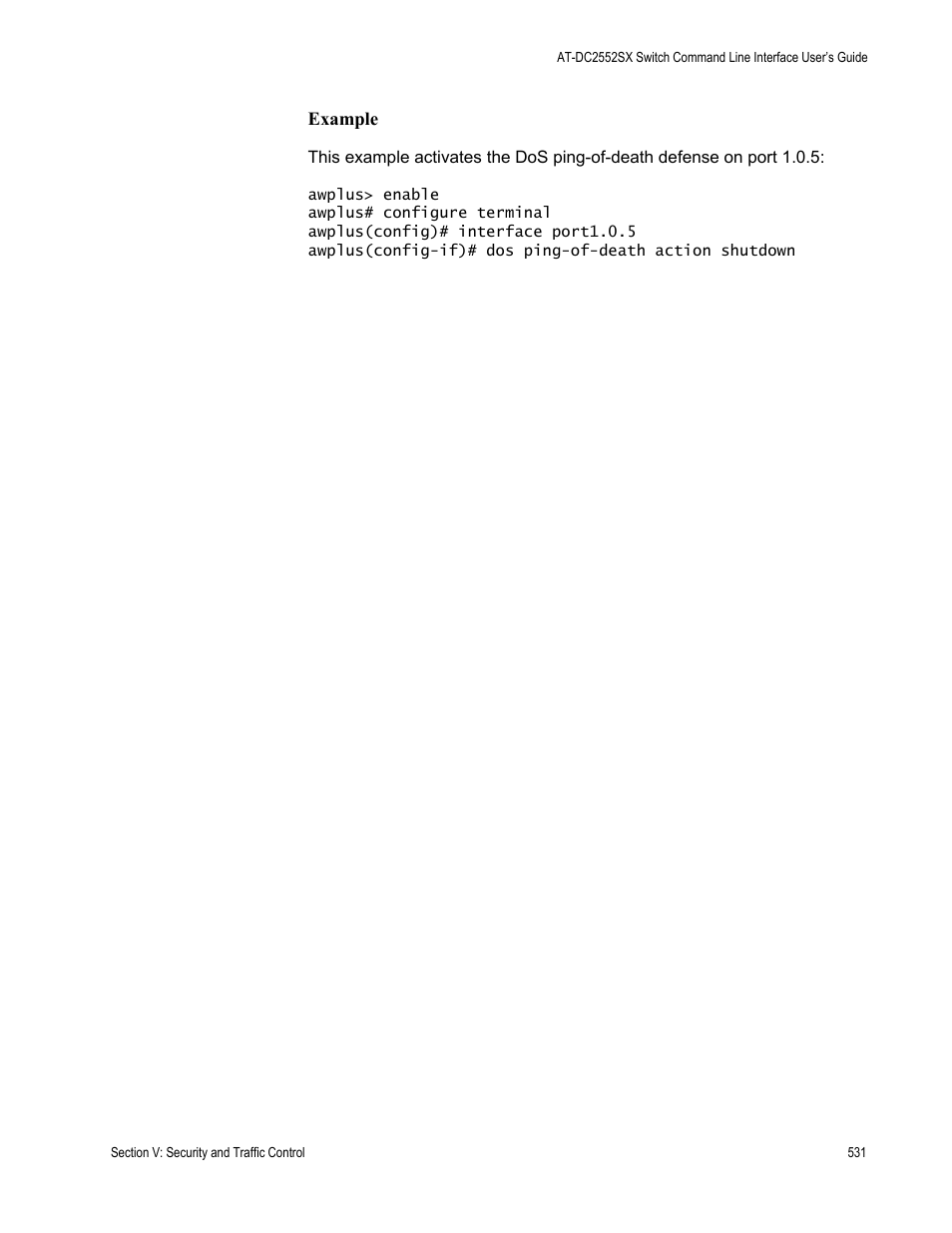 Allied Telesis AT-DC2552XS User Manual | Page 531 / 550