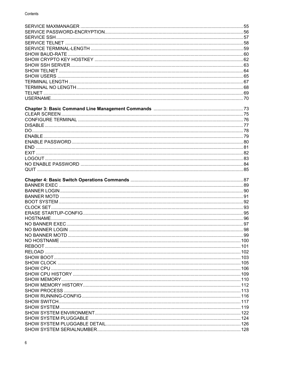 Allied Telesis AT-DC2552XS User Manual | Page 6 / 550