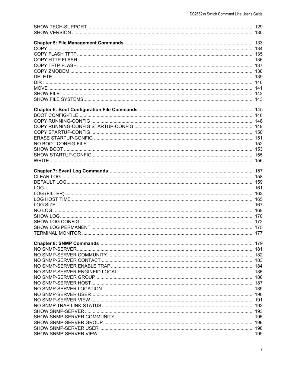 Allied Telesis AT-DC2552XS User Manual | Page 7 / 550