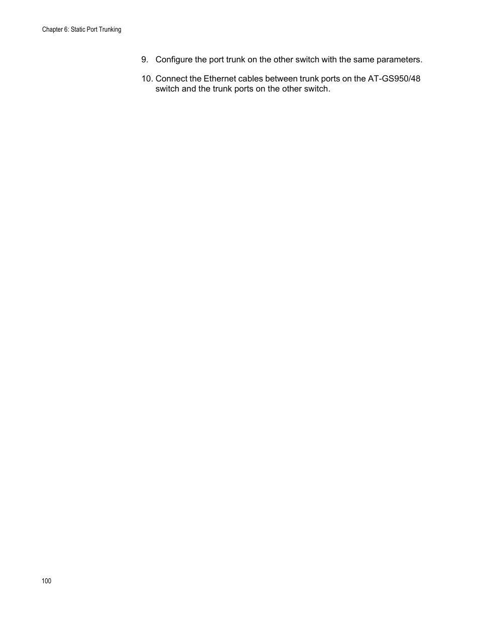 Allied Telesis AT-GS950/48 User Manual | Page 100 / 378