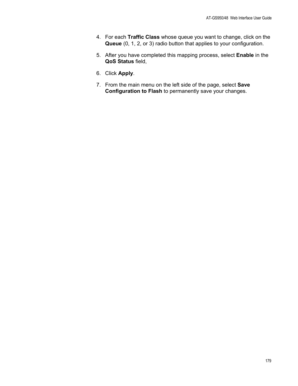 Allied Telesis AT-GS950/48 User Manual | Page 179 / 378
