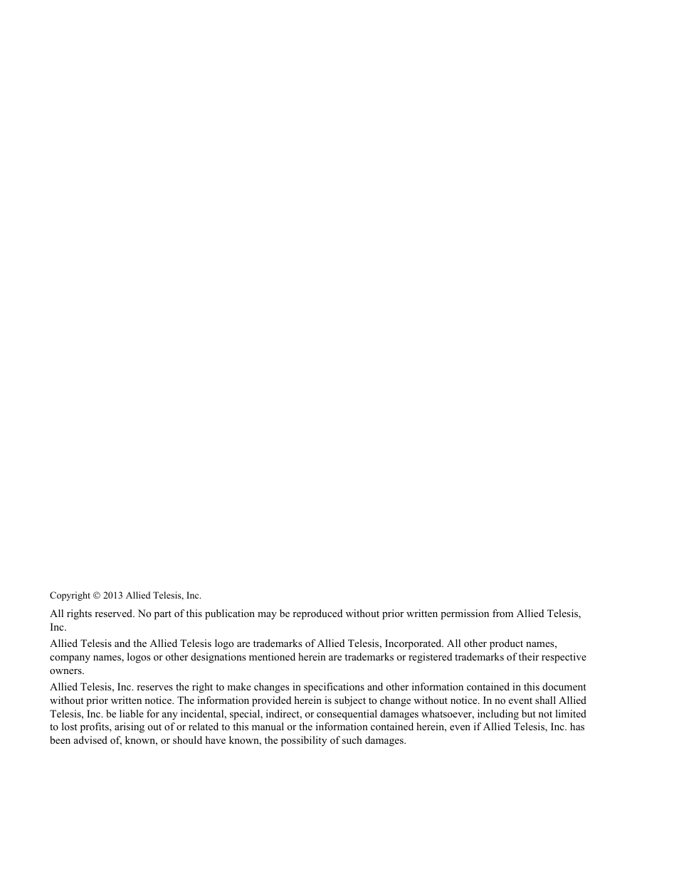 Allied Telesis AT-GS950/48 User Manual | Page 2 / 378