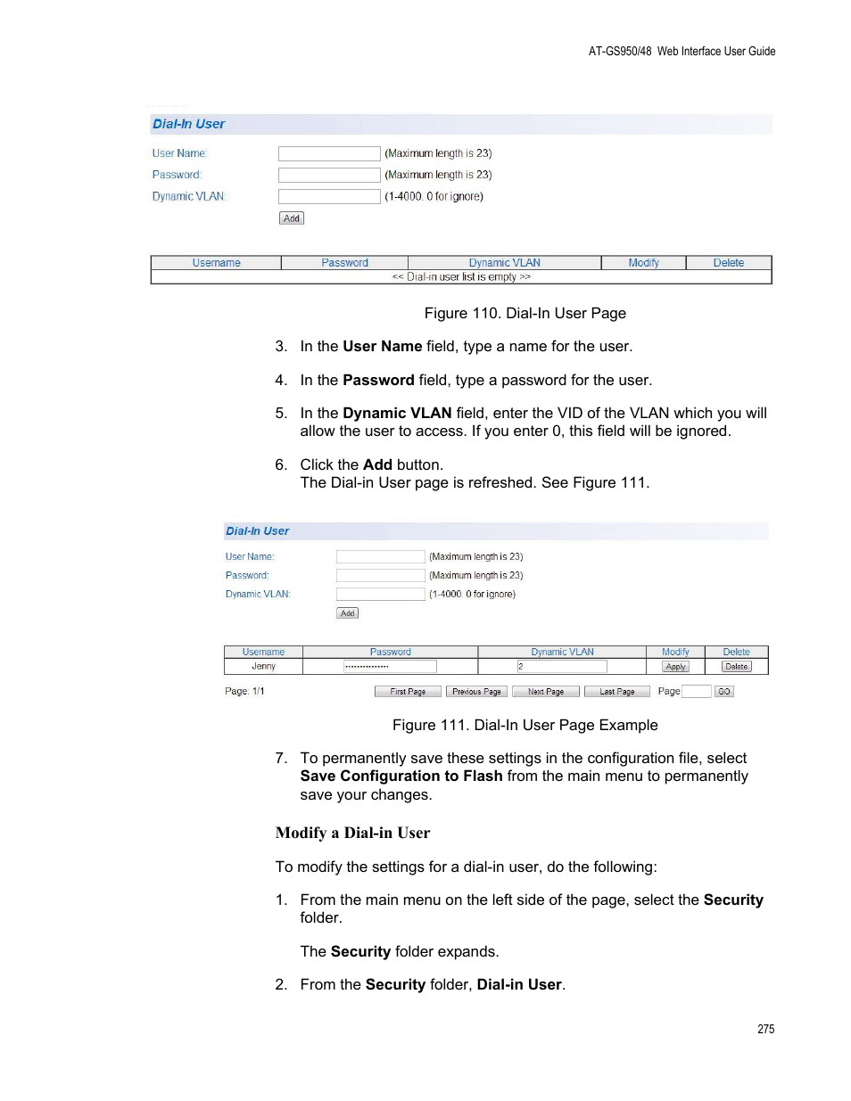 Allied Telesis AT-GS950/48 User Manual | Page 275 / 378