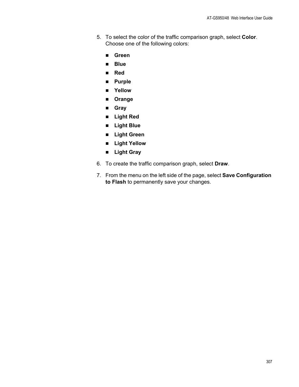 Allied Telesis AT-GS950/48 User Manual | Page 307 / 378