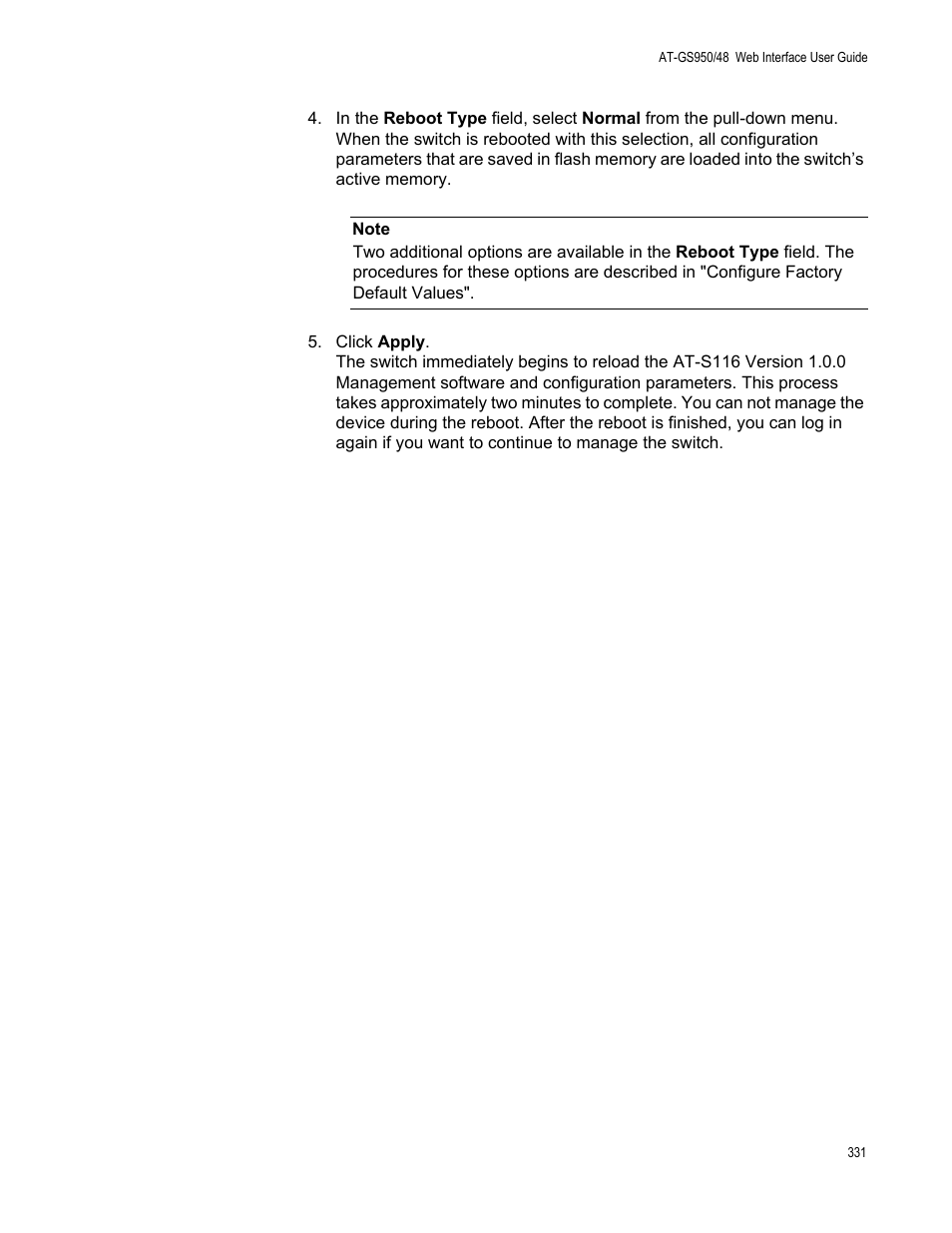 Allied Telesis AT-GS950/48 User Manual | Page 331 / 378