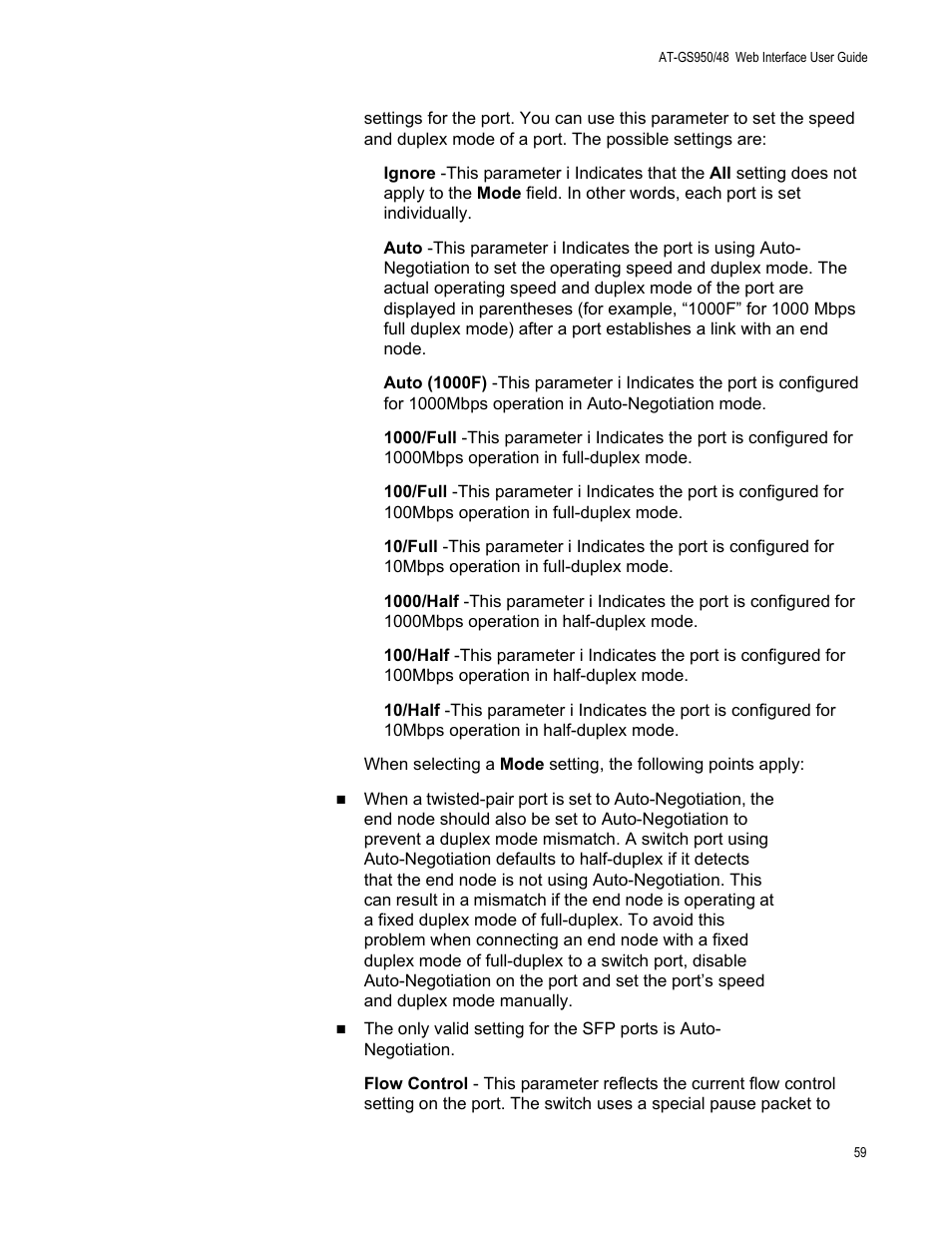 Allied Telesis AT-GS950/48 User Manual | Page 59 / 378