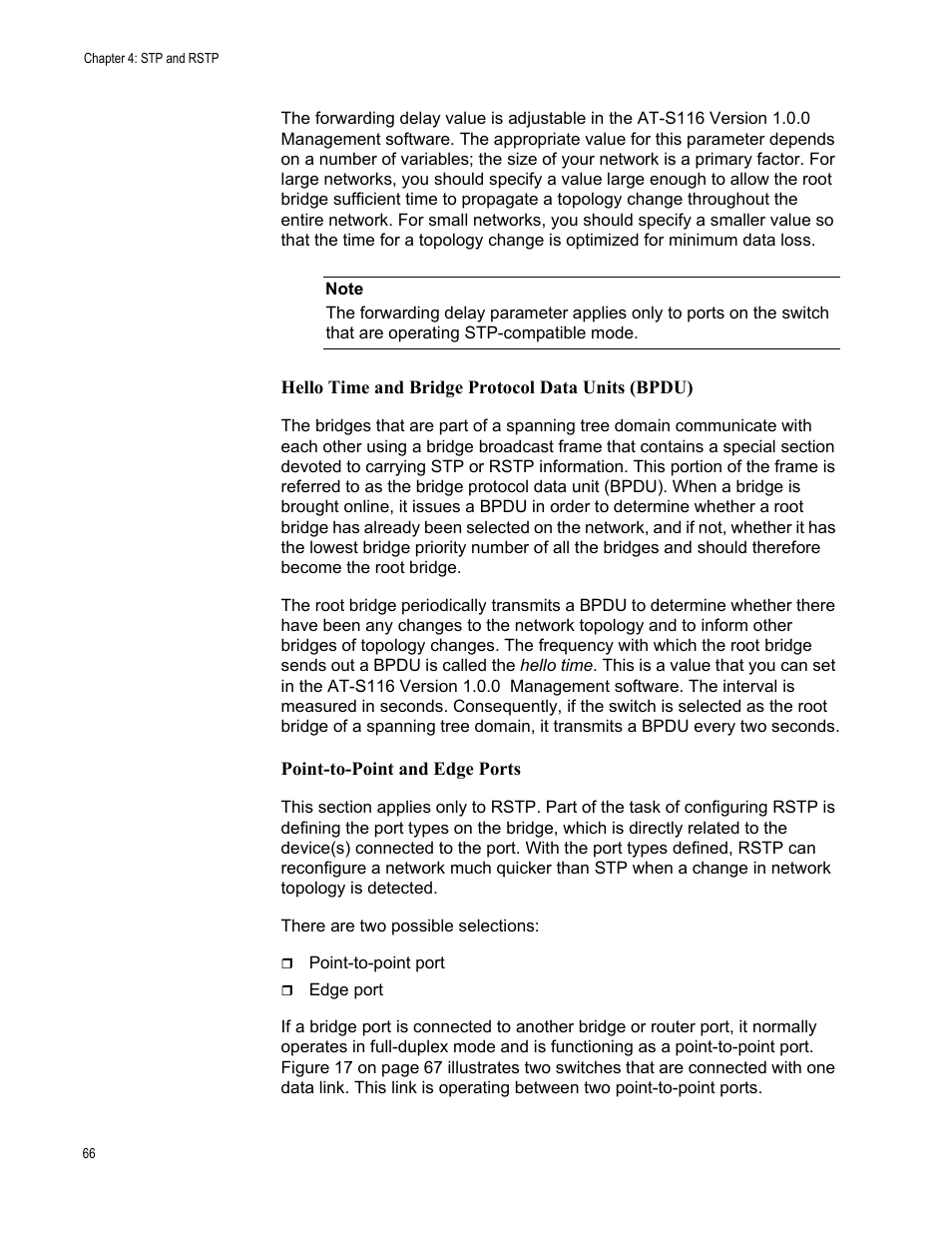 Allied Telesis AT-GS950/48 User Manual | Page 66 / 378