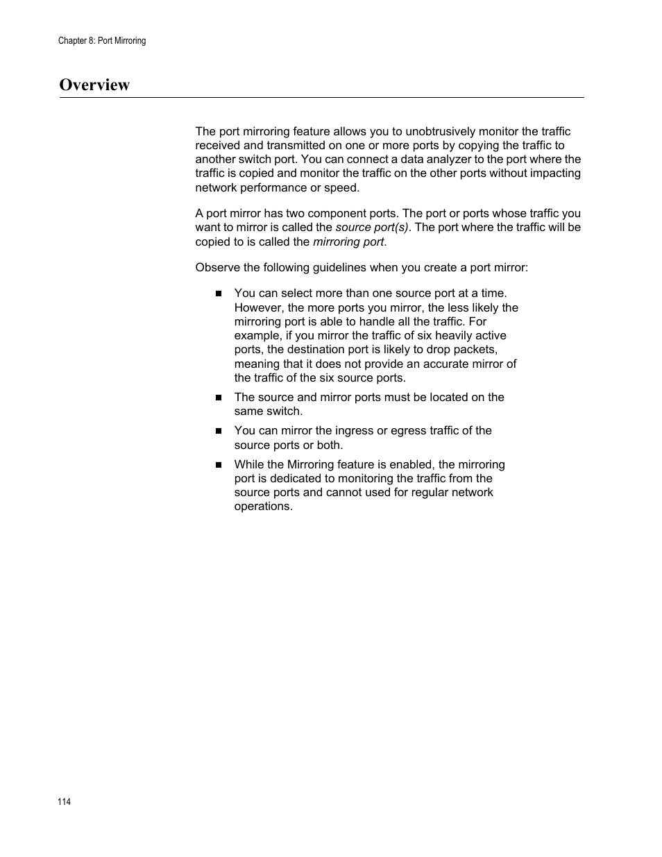 Overview | Allied Telesis AT-GS950/16PS User Manual | Page 114 / 386