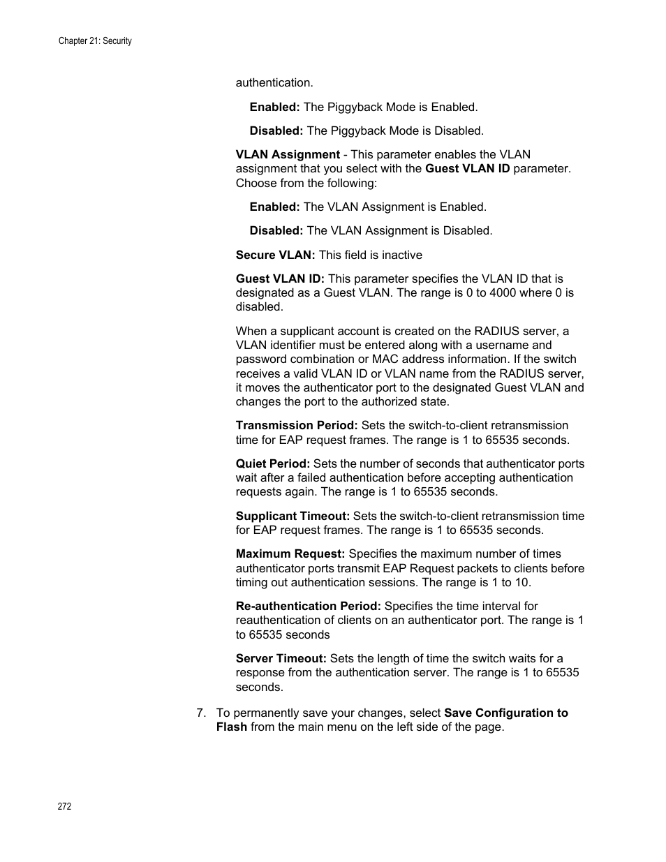 Allied Telesis AT-GS950/16PS User Manual | Page 272 / 386