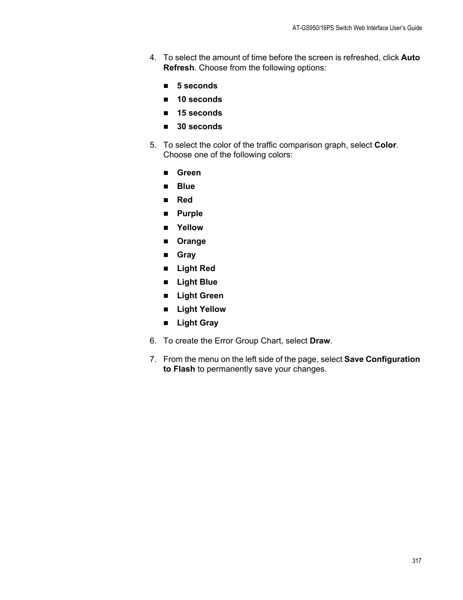 Allied Telesis AT-GS950/16PS User Manual | Page 317 / 386