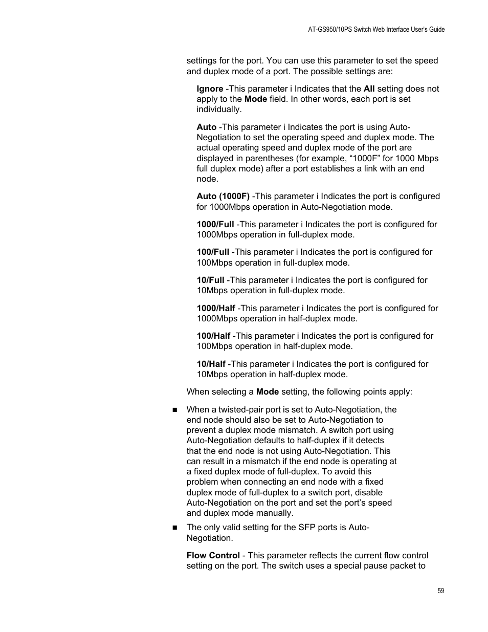 Allied Telesis AT-GS950/10PS User Manual | Page 59 / 386