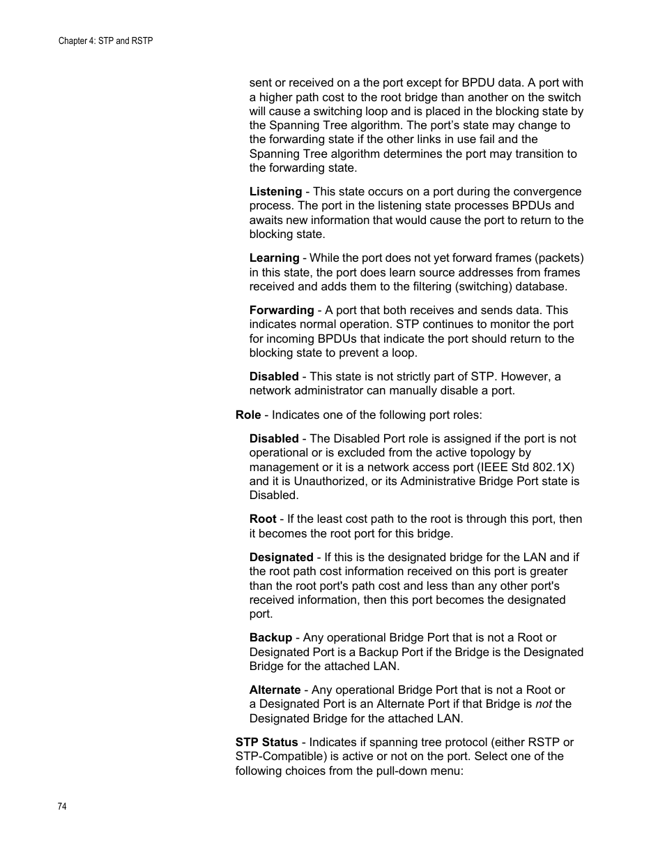 Allied Telesis AT-GS950/10PS User Manual | Page 74 / 386