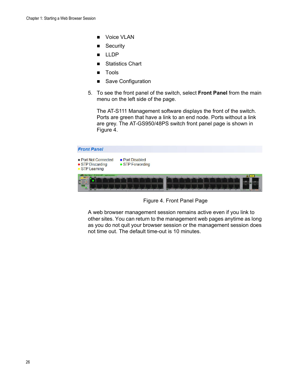 Allied Telesis AT-GS950/48PS User Manual | Page 26 / 386
