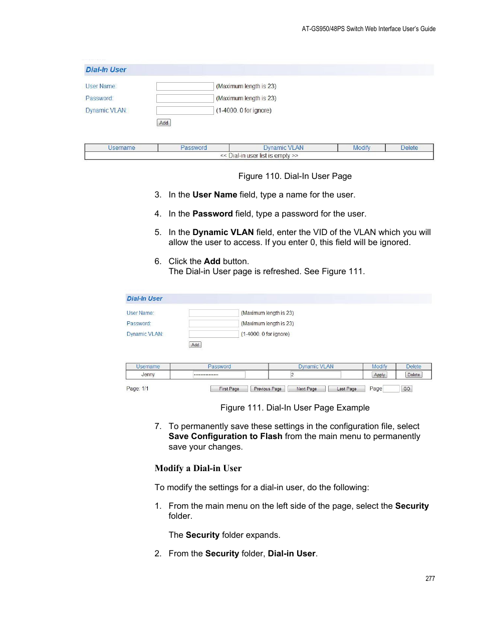 Allied Telesis AT-GS950/48PS User Manual | Page 277 / 386