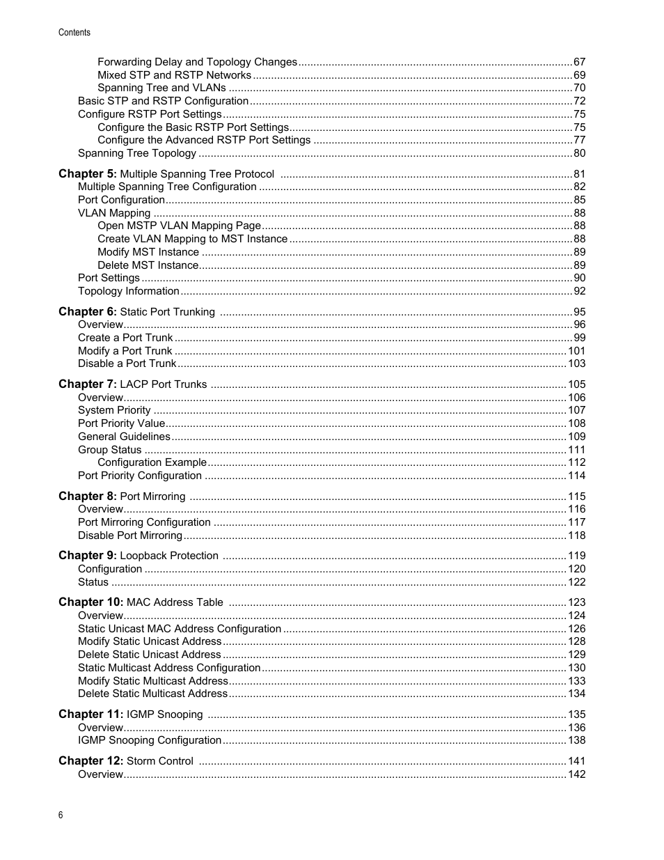 Allied Telesis AT-GS950/48PS User Manual | Page 6 / 386