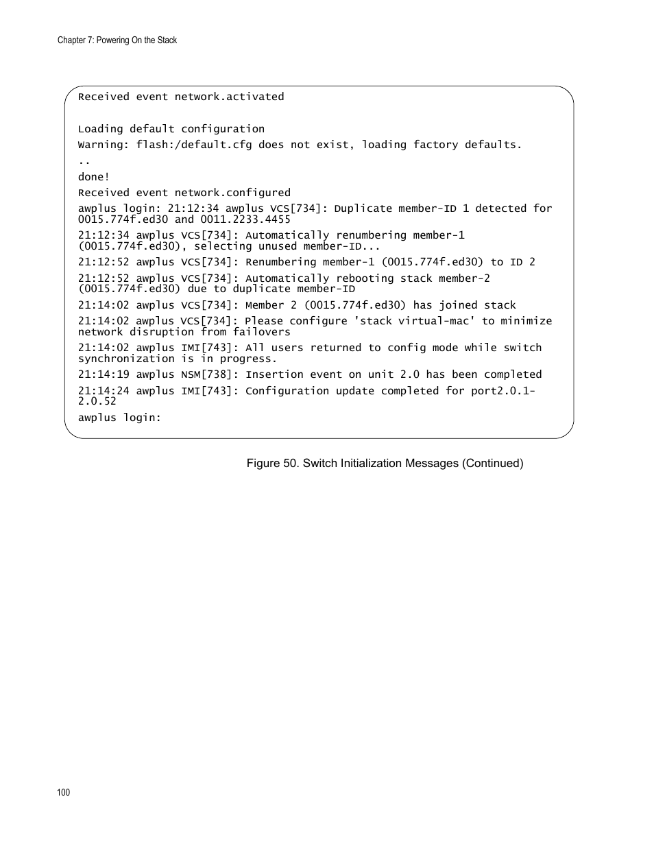 Allied Telesis x510 Series User Manual | Page 100 / 122