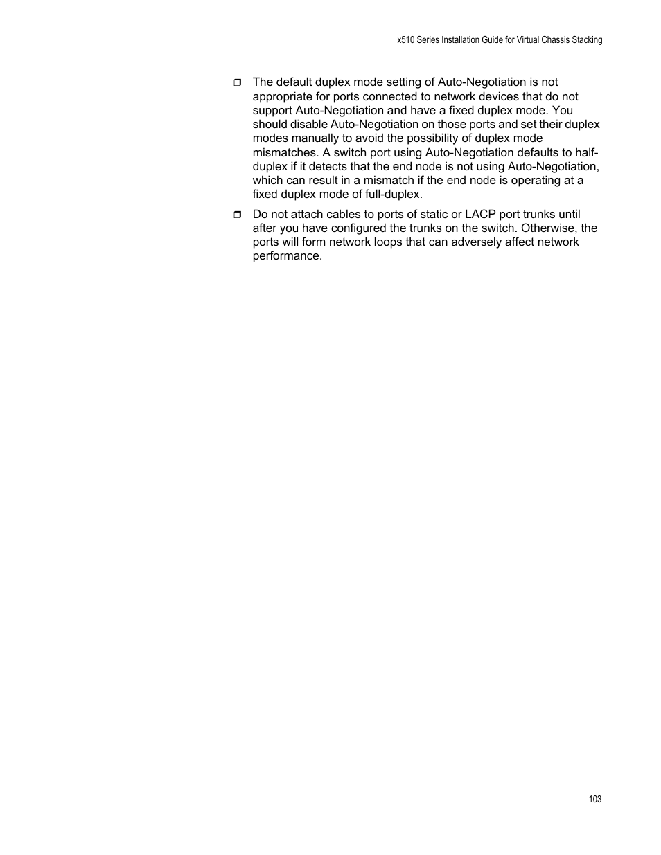 Allied Telesis x510 Series User Manual | Page 103 / 122