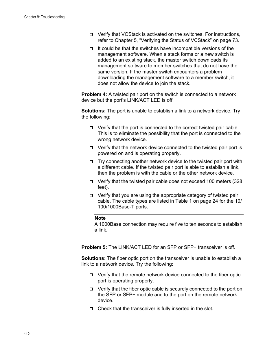 Allied Telesis x510 Series User Manual | Page 112 / 122