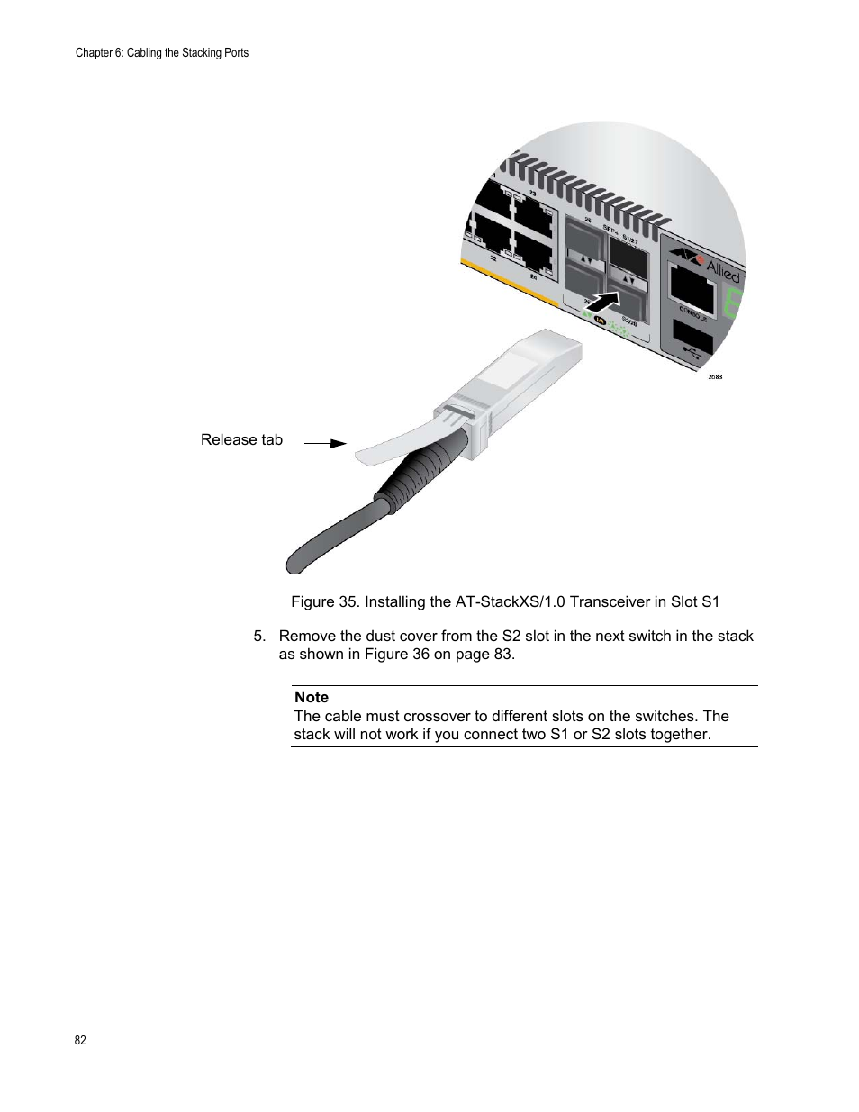 Allied Telesis x510 Series User Manual | Page 82 / 122