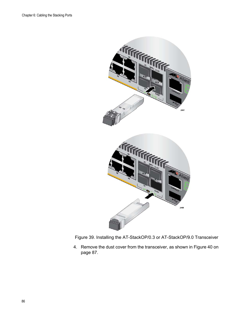 Allied Telesis x510 Series User Manual | Page 86 / 122