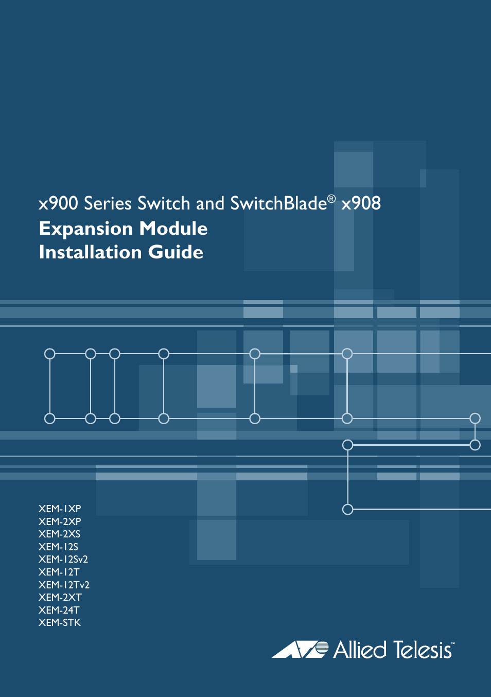 Allied Telesis x900 Series Switch and SwitchBlade x908 Expansion Module User Manual | 31 pages