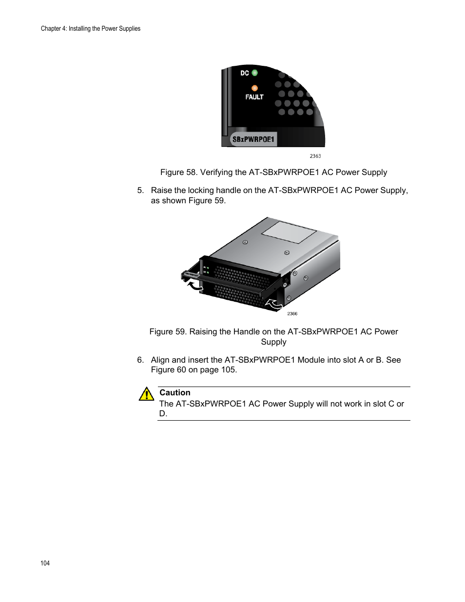 Allied Telesis SwitchBlade x3112 User Manual | Page 104 / 222