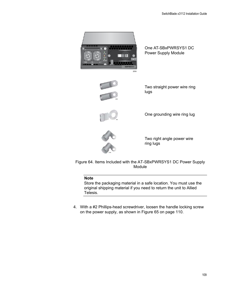 Allied Telesis SwitchBlade x3112 User Manual | Page 109 / 222
