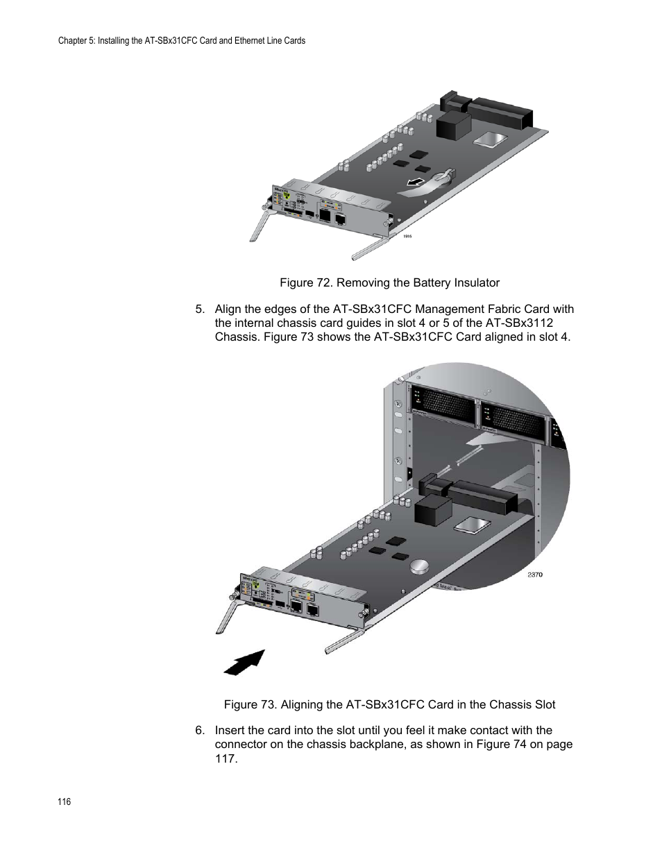Allied Telesis SwitchBlade x3112 User Manual | Page 116 / 222