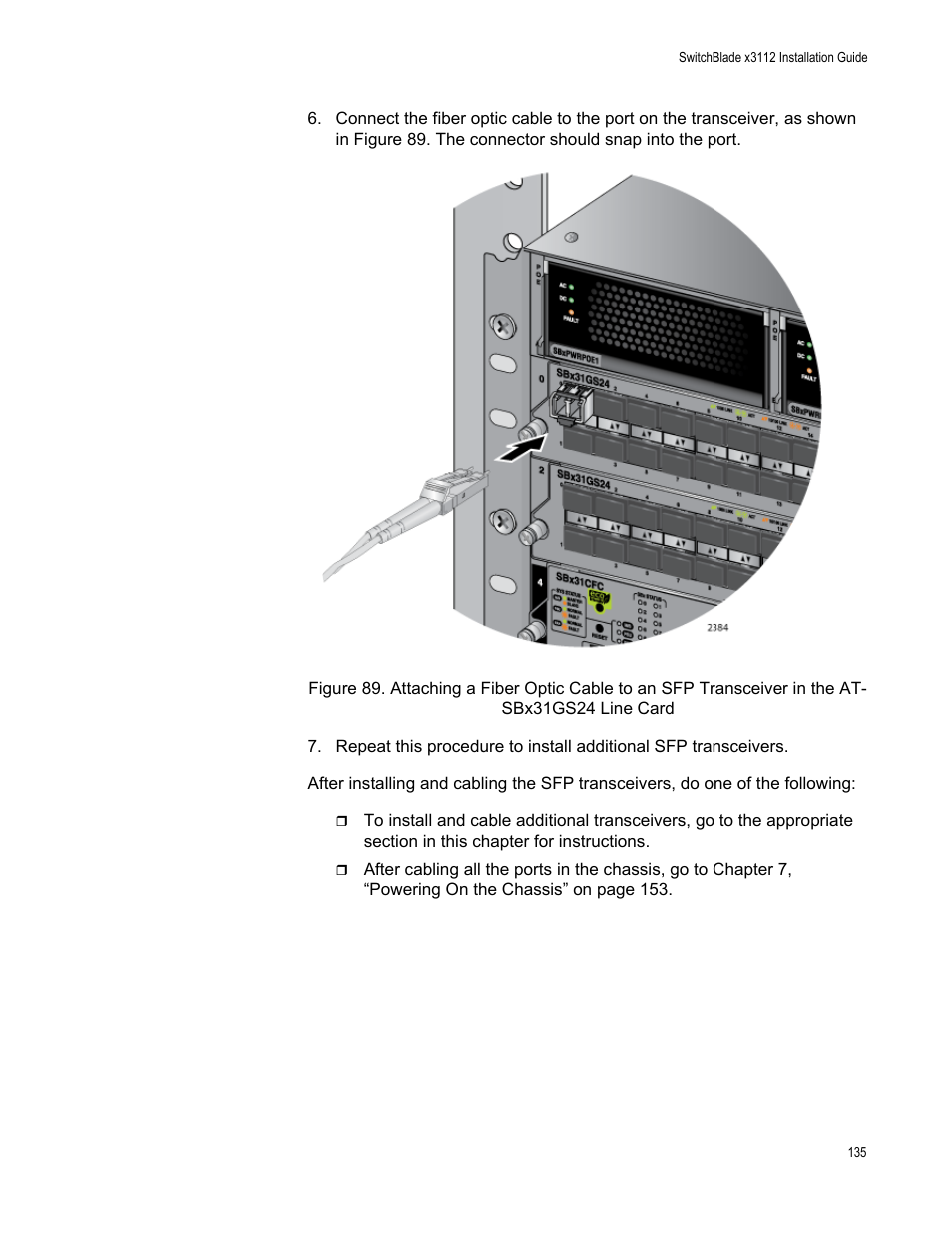 Allied Telesis SwitchBlade x3112 User Manual | Page 135 / 222