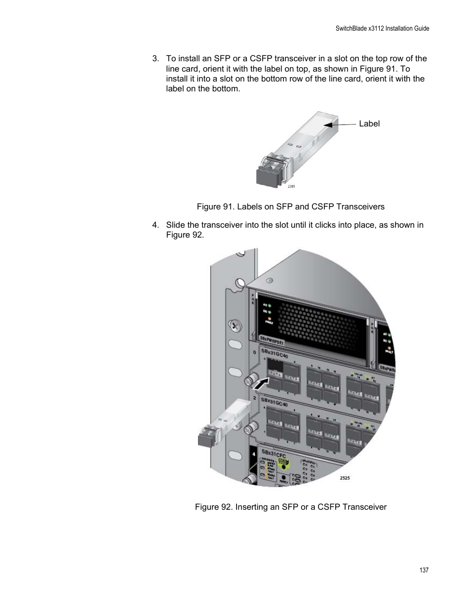Allied Telesis SwitchBlade x3112 User Manual | Page 137 / 222