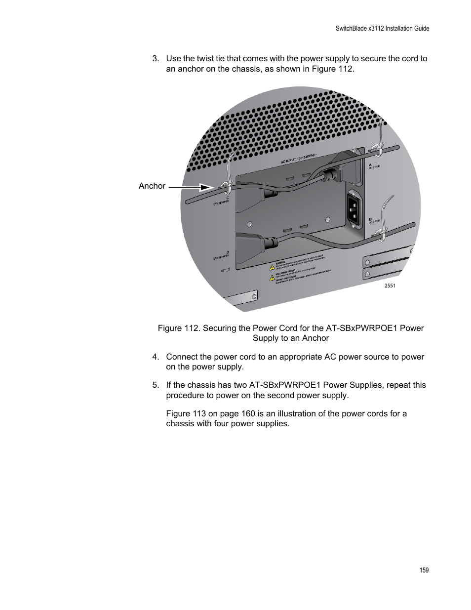 Allied Telesis SwitchBlade x3112 User Manual | Page 159 / 222