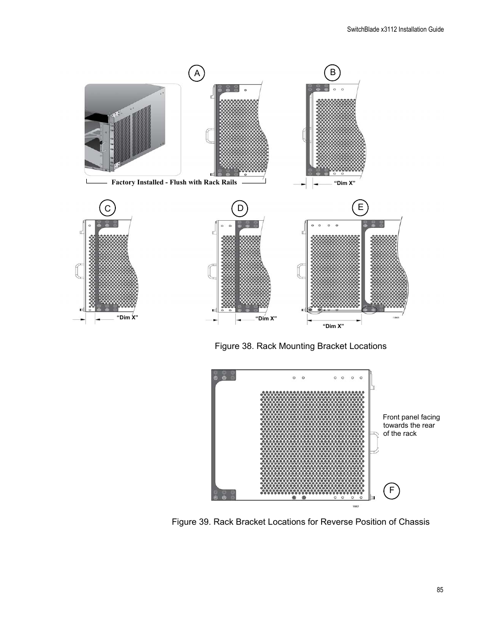 Shown in figure 38 | Allied Telesis SwitchBlade x3112 User Manual | Page 85 / 222