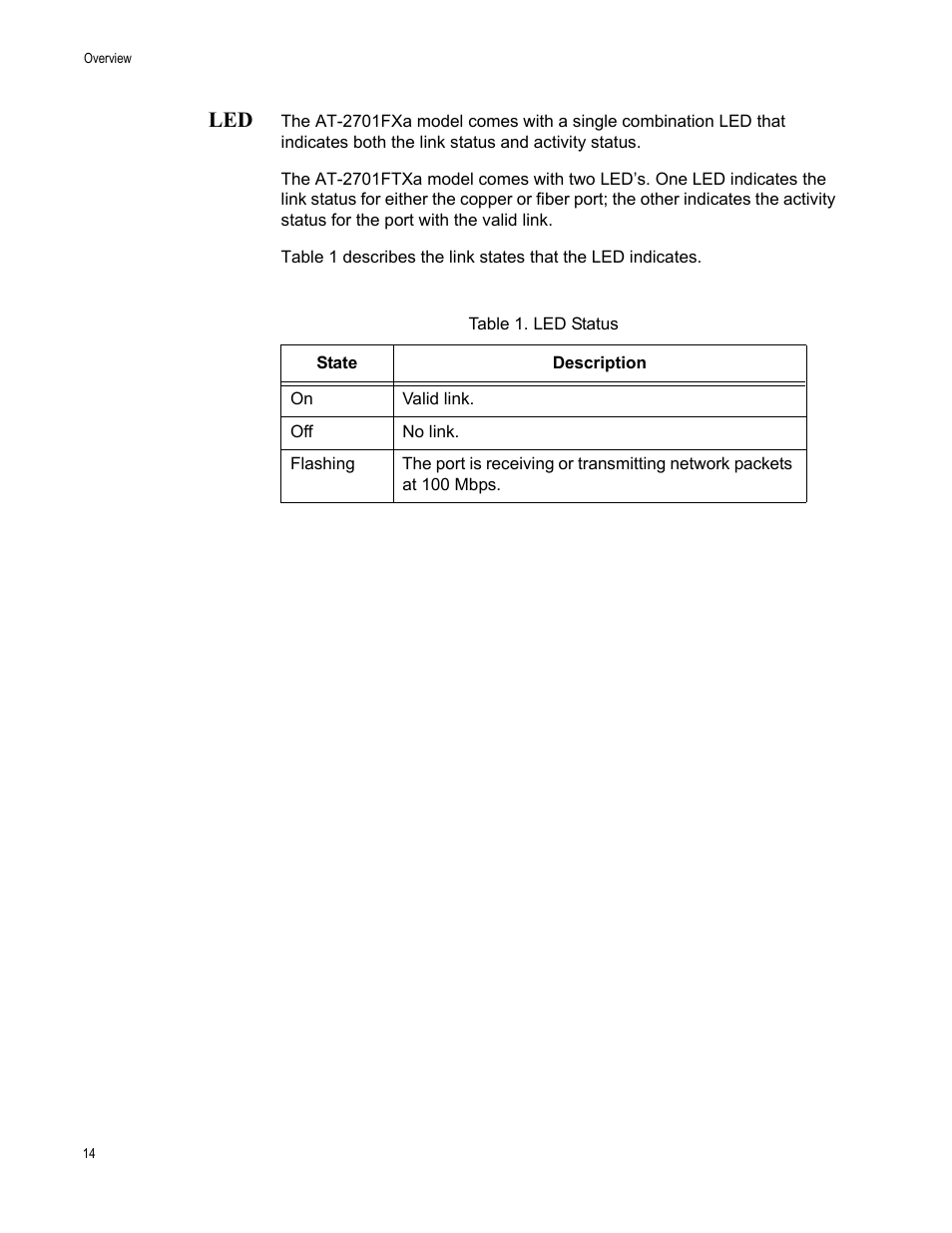 Allied Telesis AT-2701 Series Adapters User Manual | Page 14 / 94
