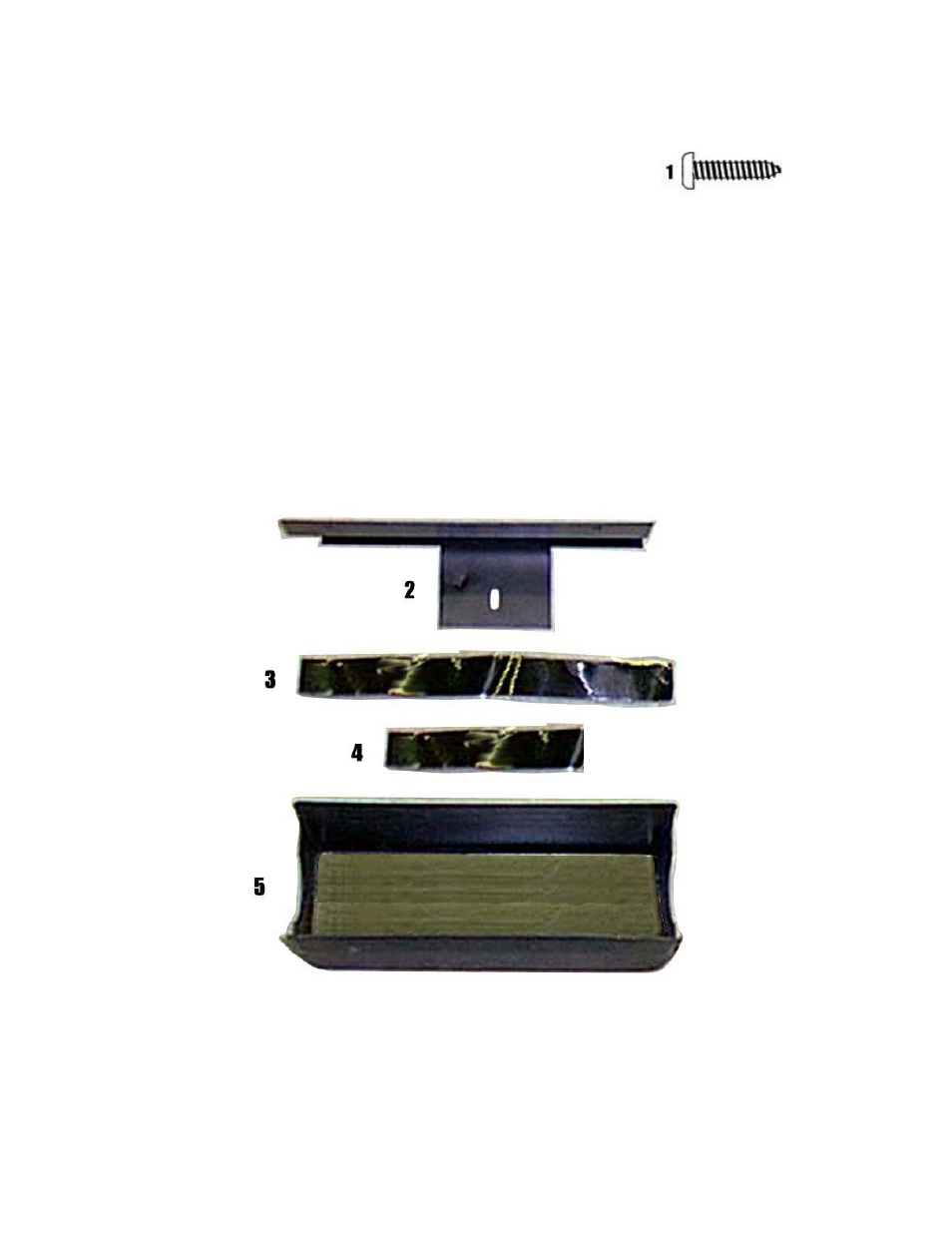 Materials provided for installation | Audiovox 50-0312x SERIES User Manual | Page 2 / 5