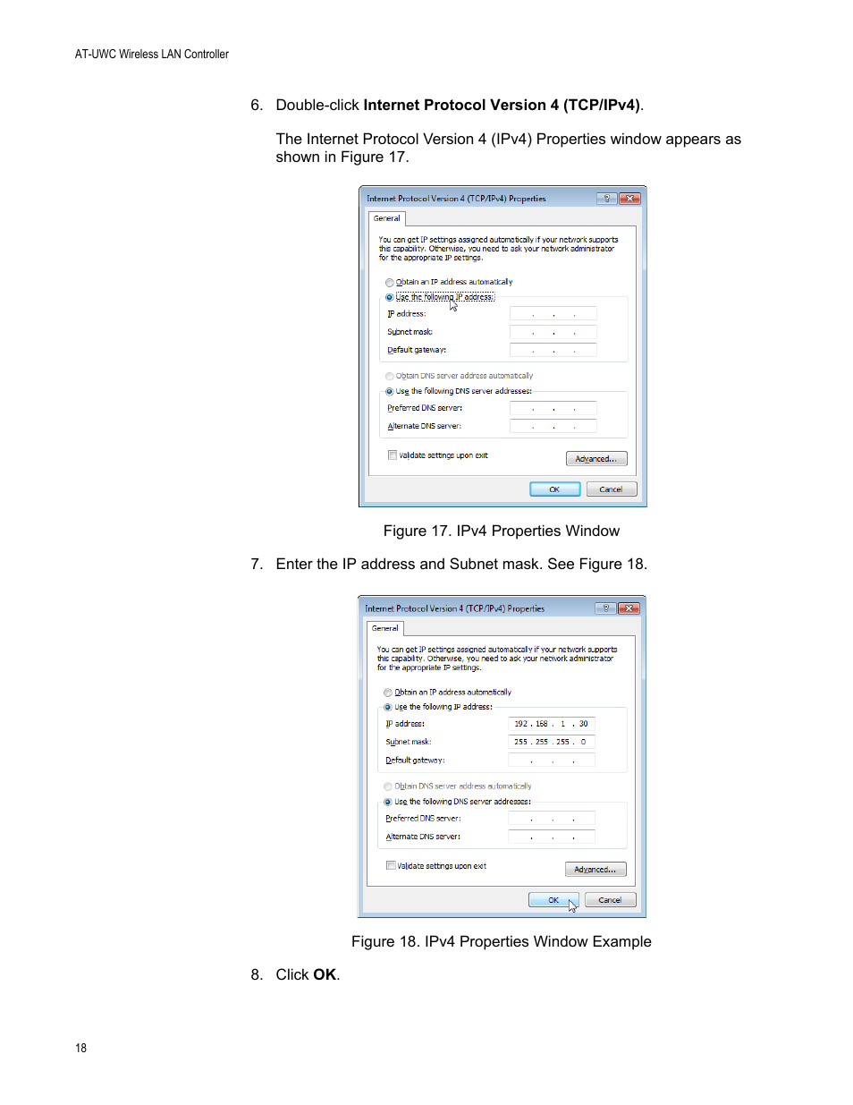 Allied Telesis AT-UWC Wireless LAN Controller User Manual | Page 18 / 33