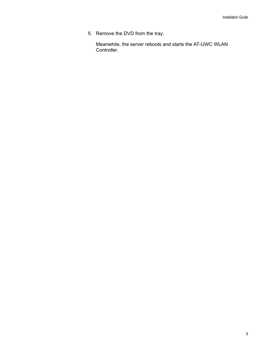 Allied Telesis AT-UWC Wireless LAN Controller User Manual | Page 9 / 33
