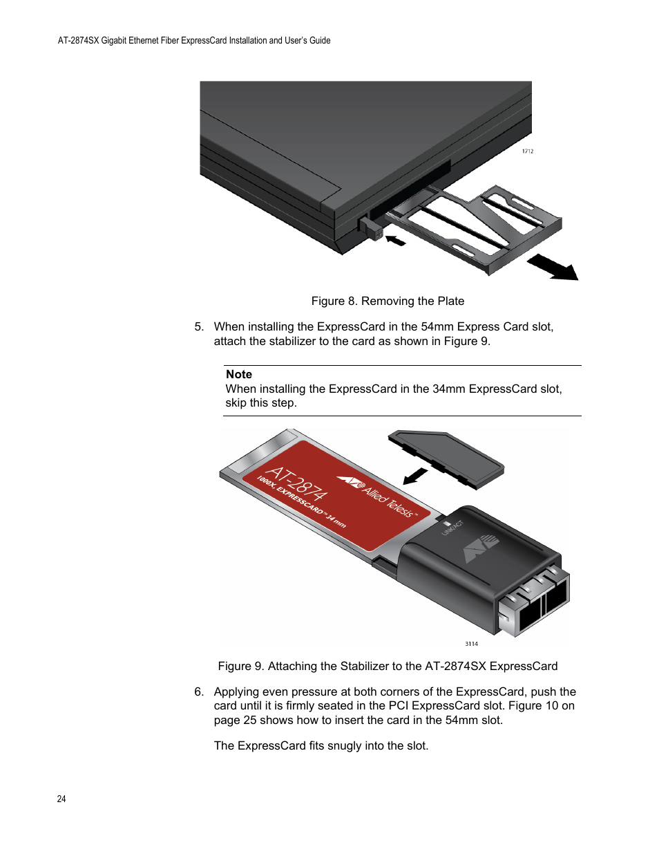 Allied Telesis AT-2874SX User Manual | Page 24 / 84