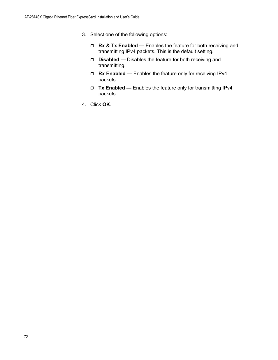 Allied Telesis AT-2874SX User Manual | Page 72 / 84