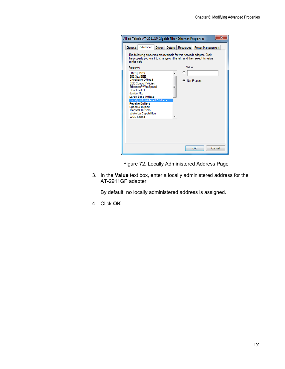 Allied Telesis AT-2911GP Network Adapters User Manual | Page 109 / 152