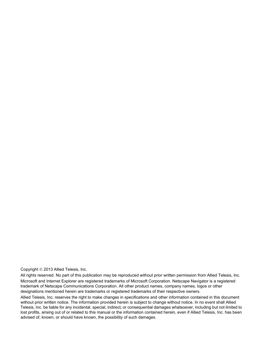 Allied Telesis AT-2911GP Network Adapters User Manual | Page 2 / 152
