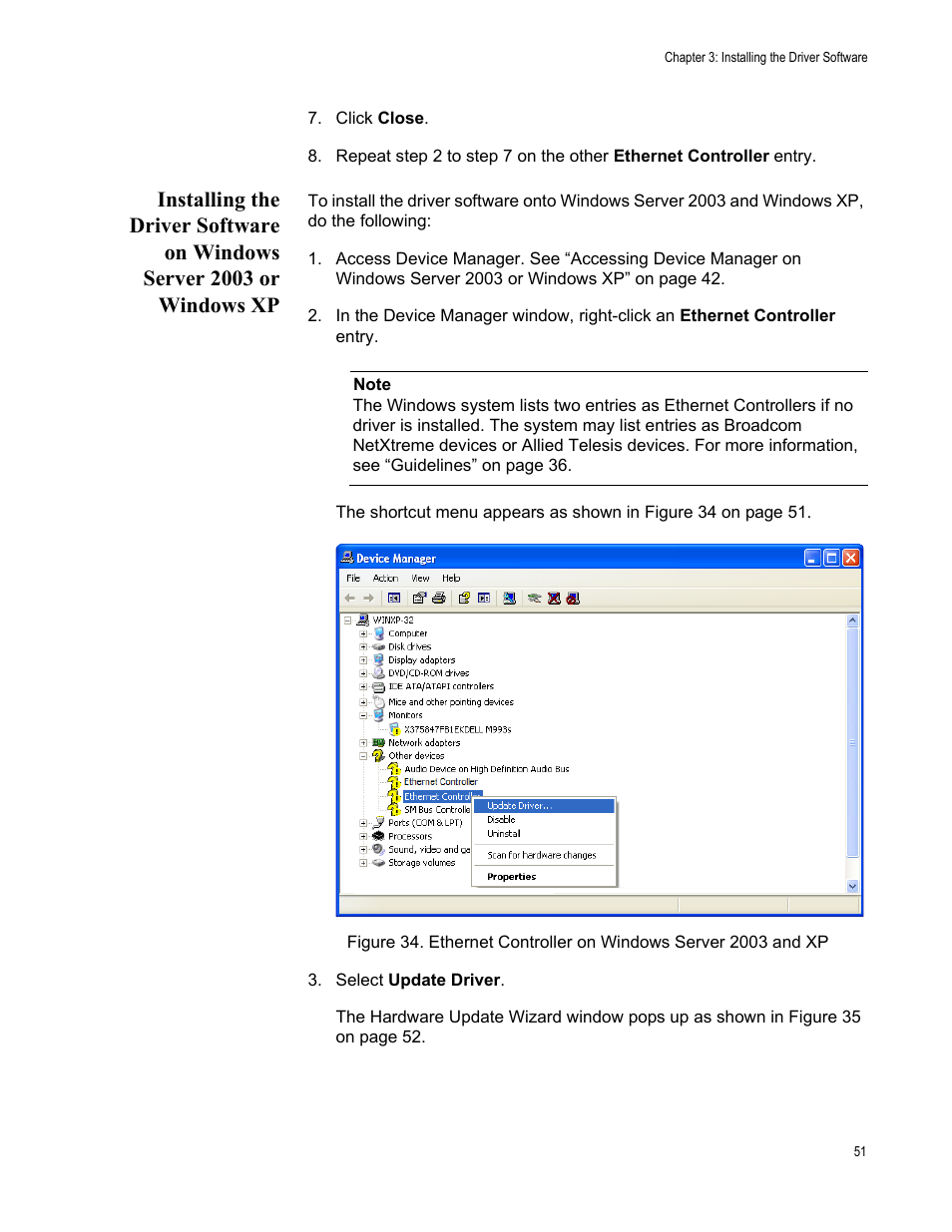 Allied Telesis AT-2911GP Network Adapters User Manual | Page 51 / 152