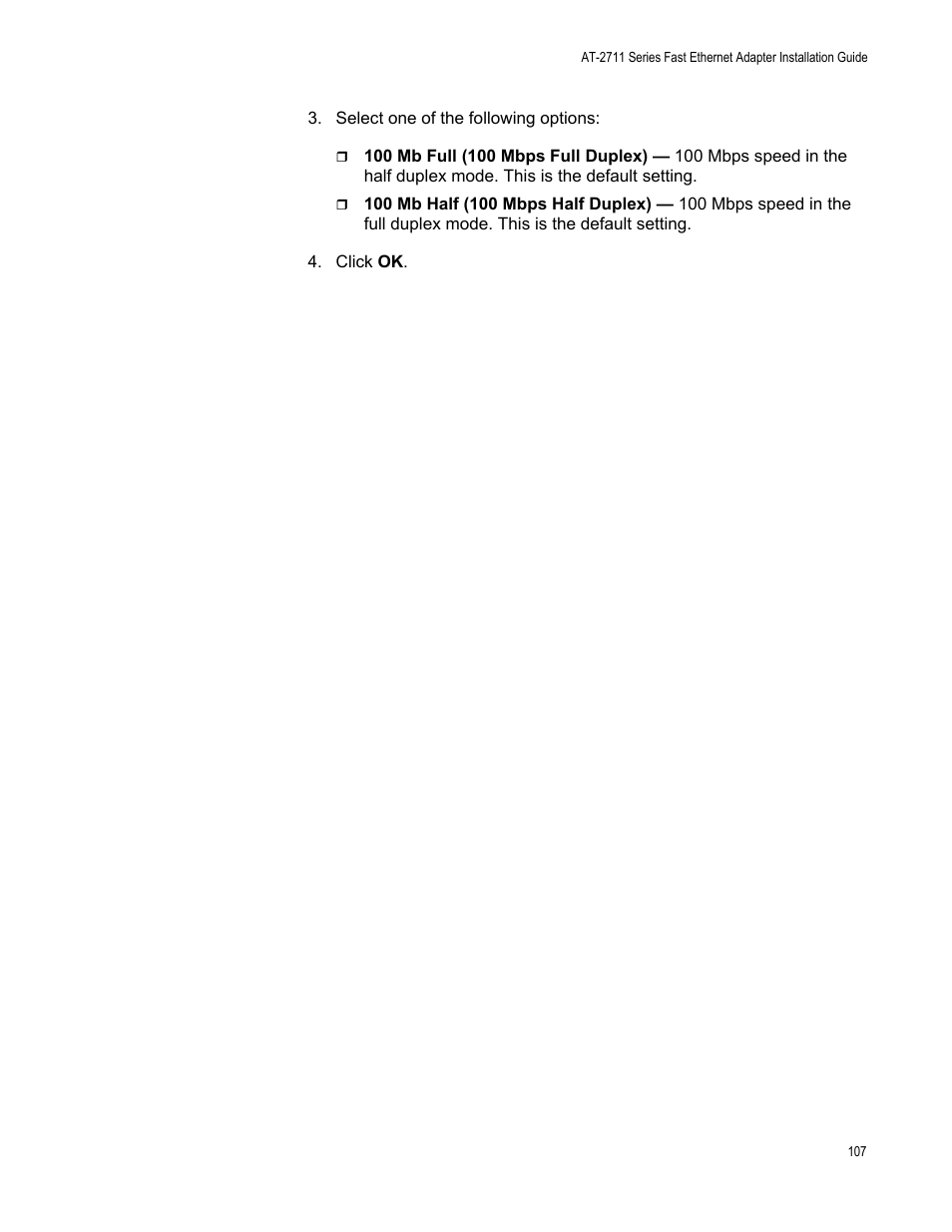 Allied Telesis AT-2711 Series Adapters User Manual | Page 107 / 136