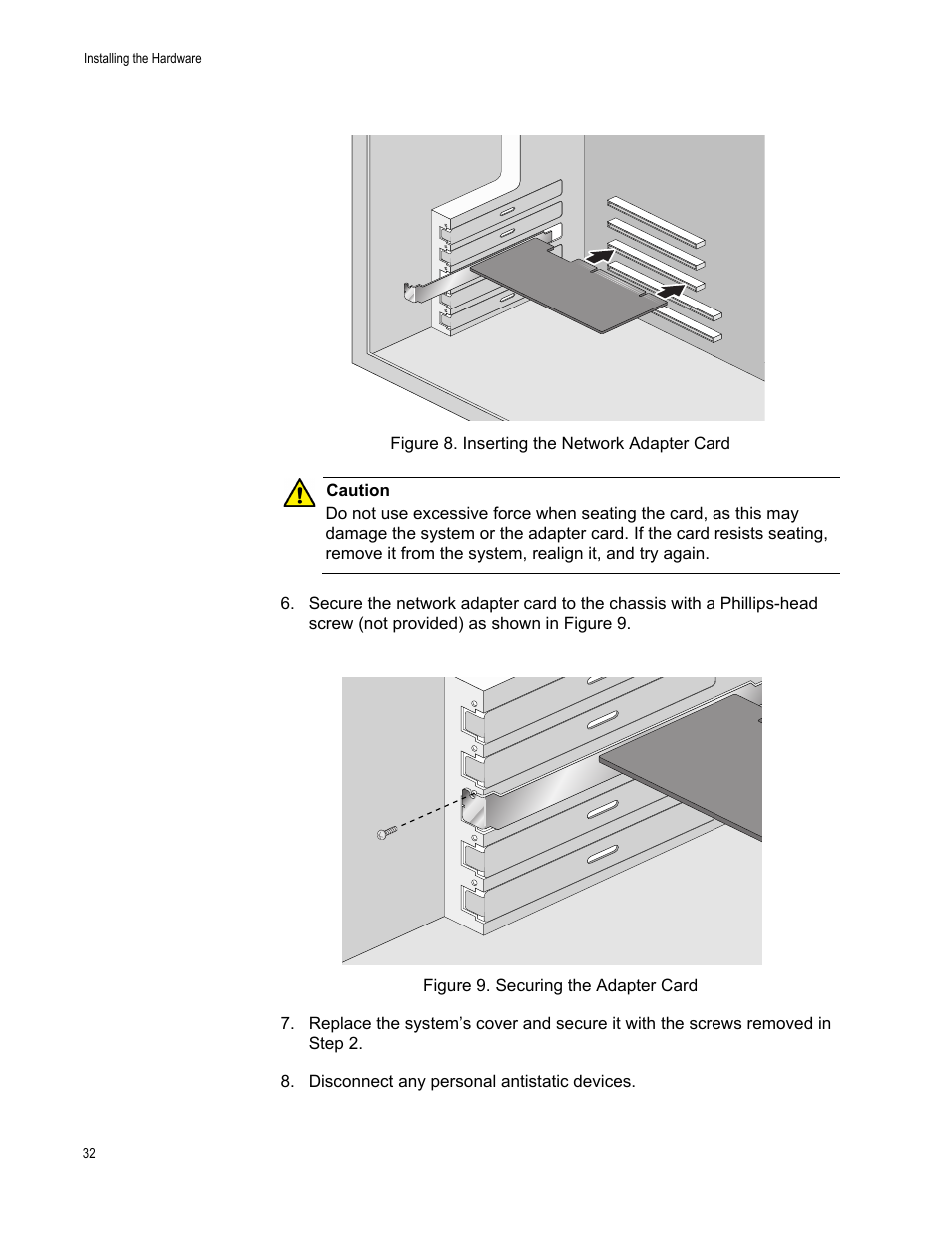 Allied Telesis AT-2711 Series Adapters User Manual | Page 32 / 136