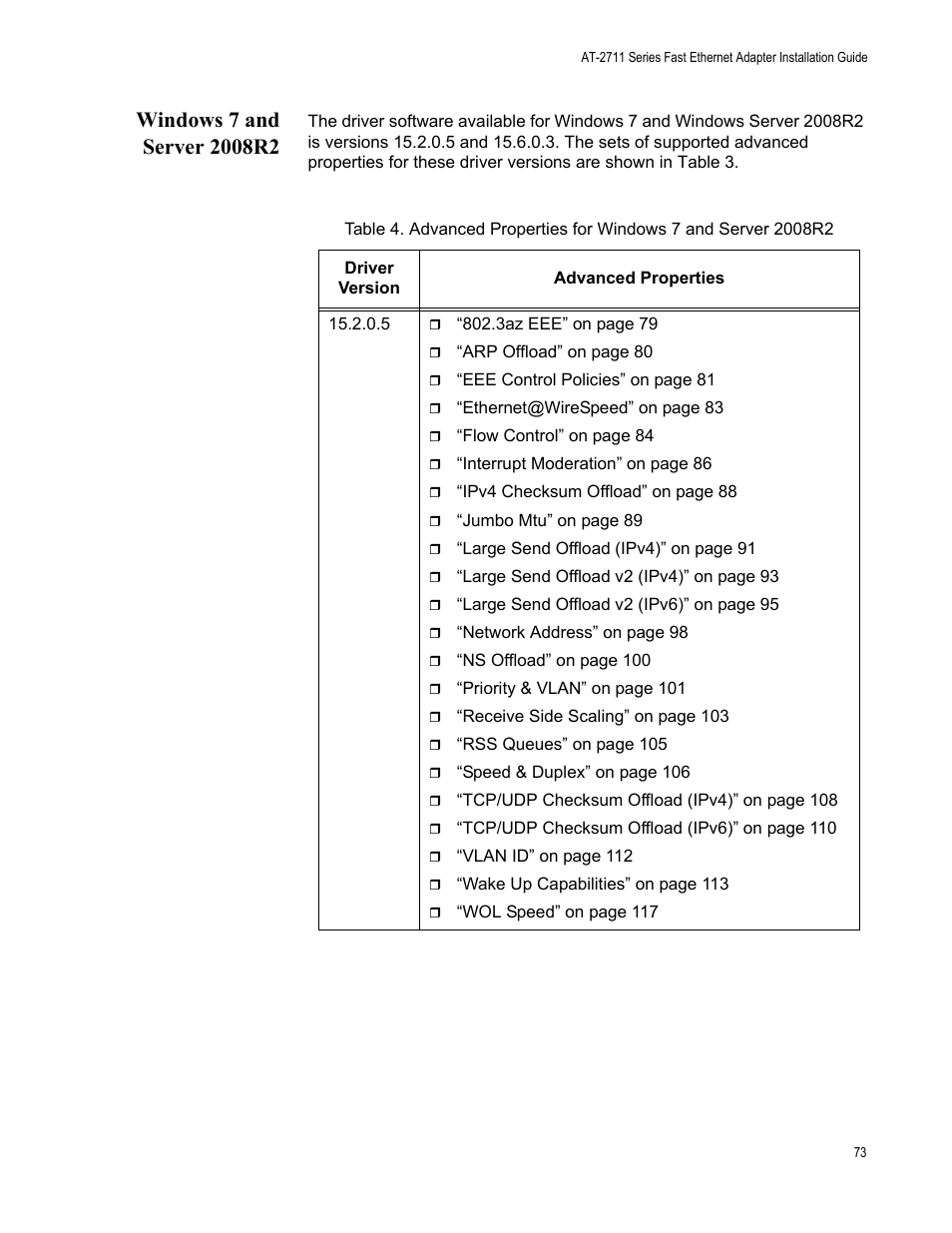 Windows 7 and server 2008r2 | Allied Telesis AT-2711 Series Adapters User Manual | Page 73 / 136