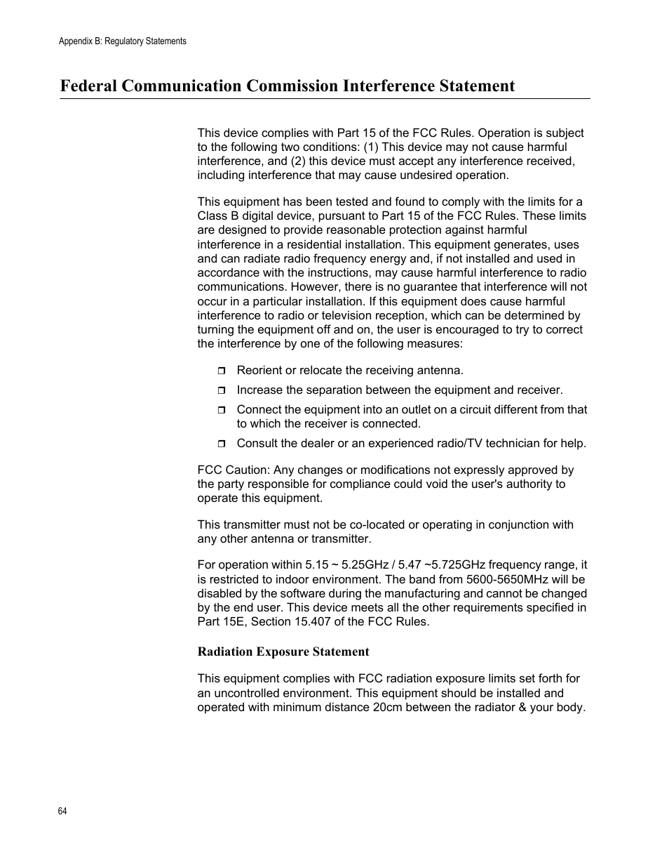 Allied Telesis AT-TQ2450 User Manual | Page 64 / 70