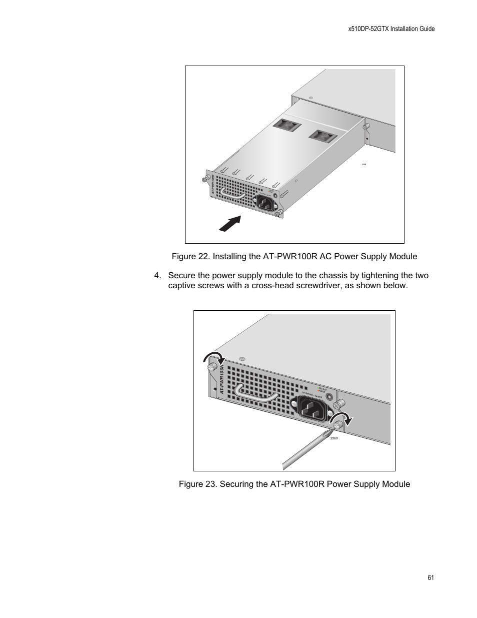 Allied Telesis AT-x510DP-52GTX User Manual | Page 61 / 129