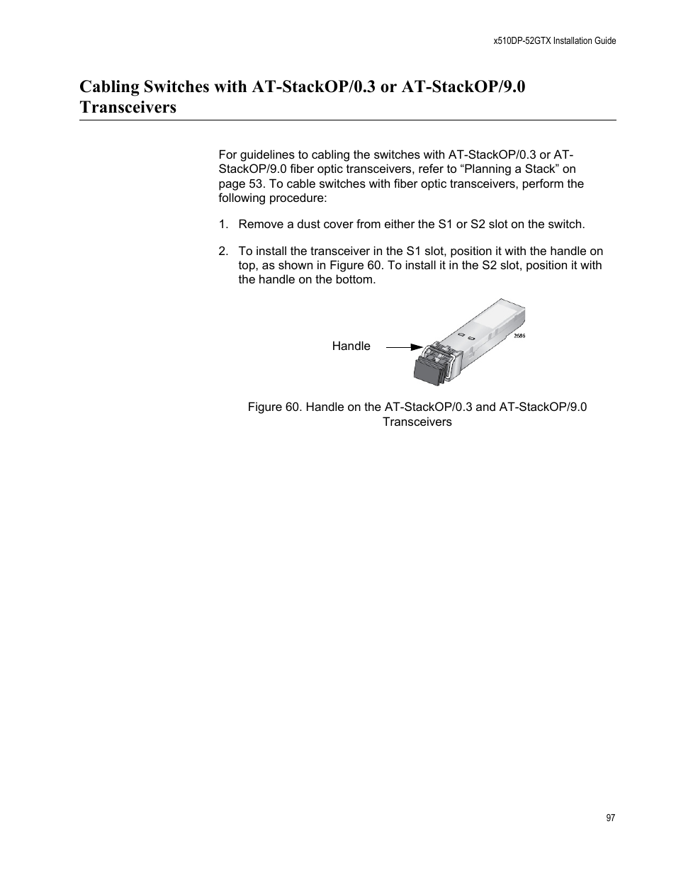Allied Telesis AT-x510DP-52GTX User Manual | Page 97 / 129