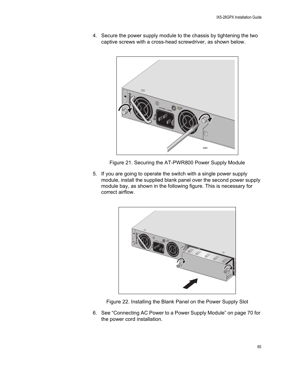 Allied Telesis AT-IX5-28GPX User Manual | Page 65 / 129