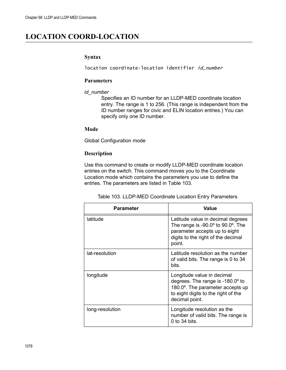 Location coord-location, Location coord-location 8 | Allied Telesis AT-9000 Series User Manual | Page 1106 / 1480